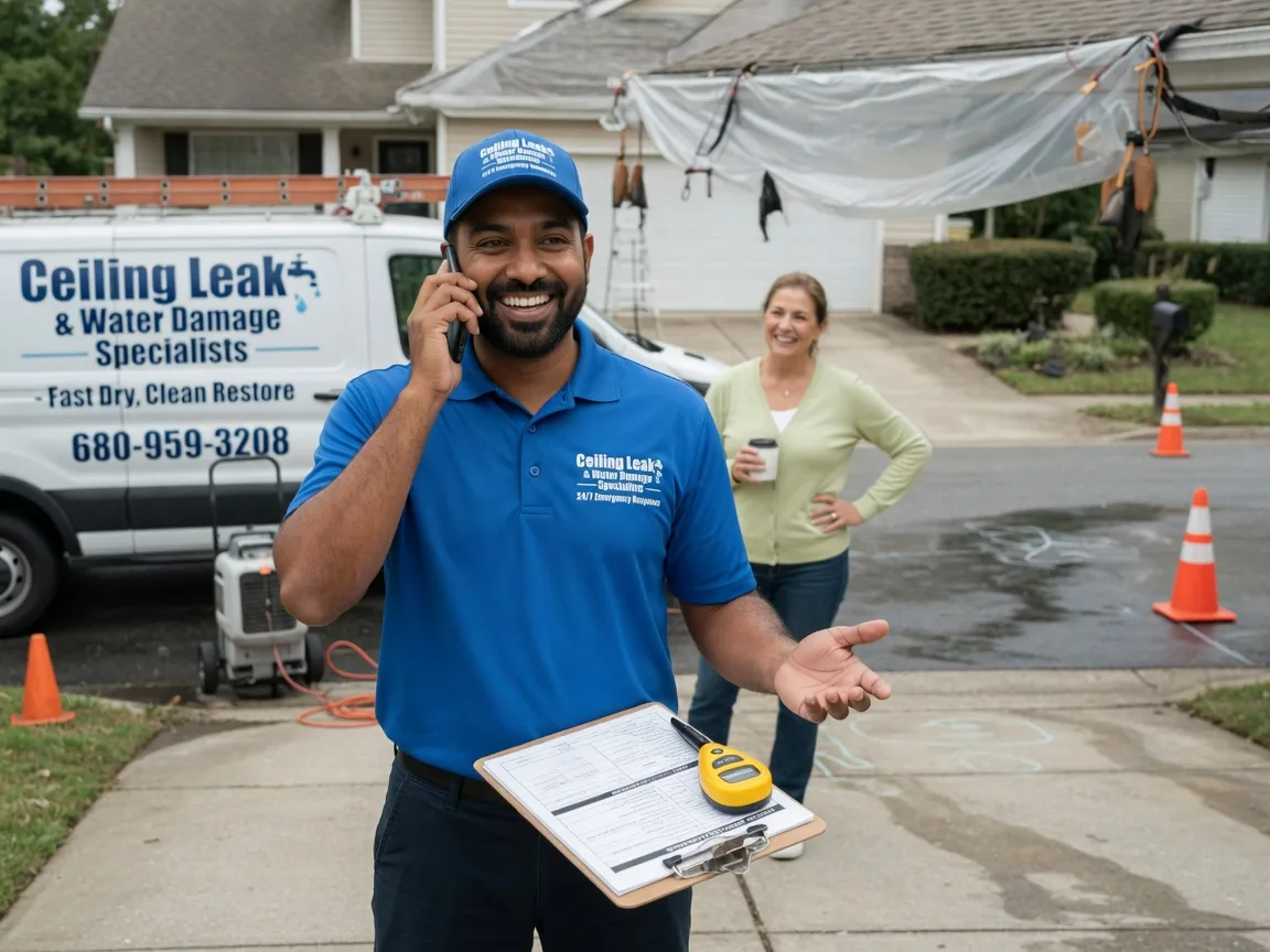 Ceiling Leak Cleanup Palm Bay, FL FAQs